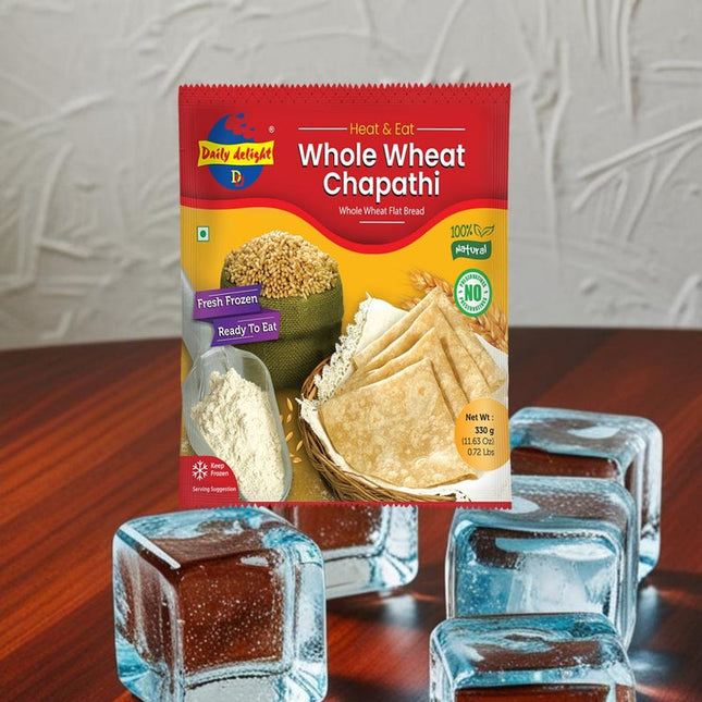 Daily Delight Whole Wheat Chapathi 330g