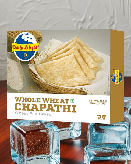 Daily Delight Whole Wheat Chapathi 454g