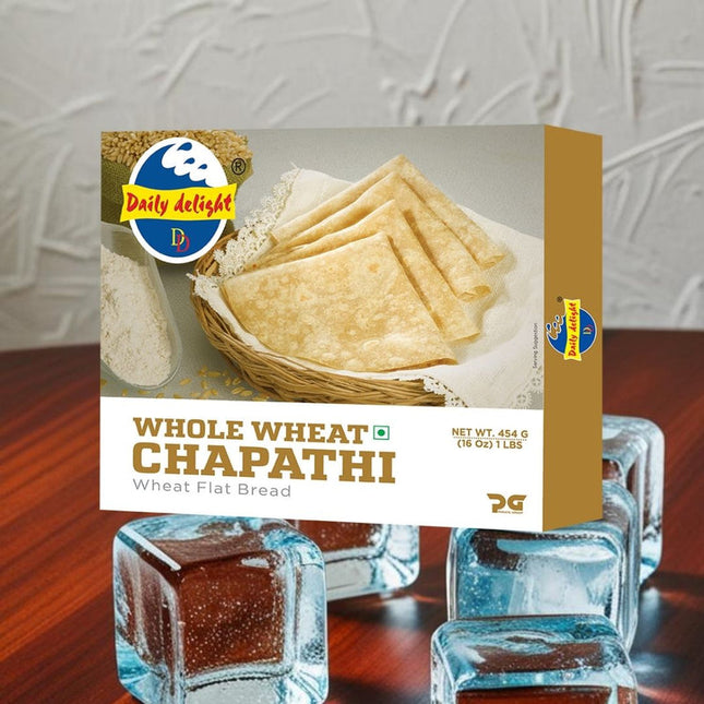 Daily Delight Whole Wheat Chapathi 454g