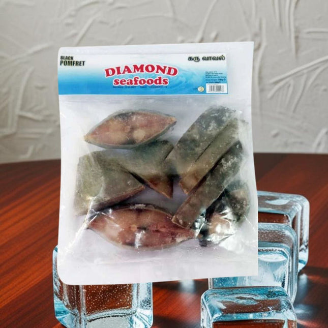 Diamond Black Pomfret Steak 700g