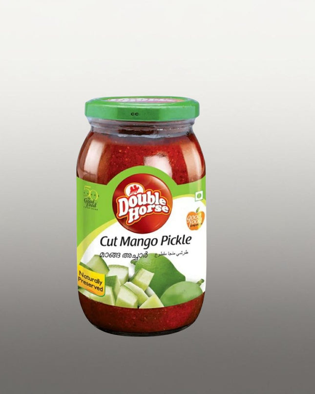 Double Horse Cut Mango Pickle 400gm