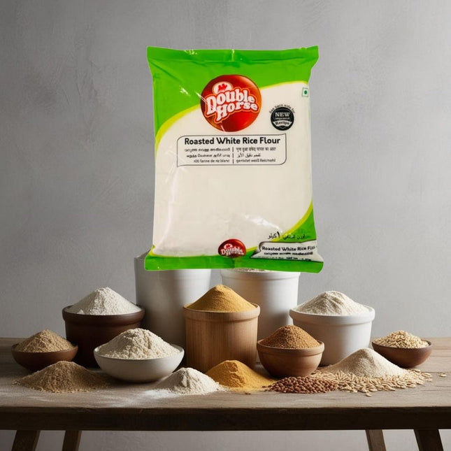 Double Horse Roasted White rice flour 1Kg