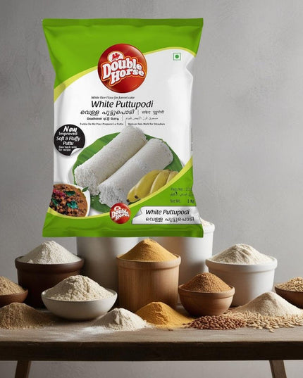 Double Horse White Puttupodi 1Kg