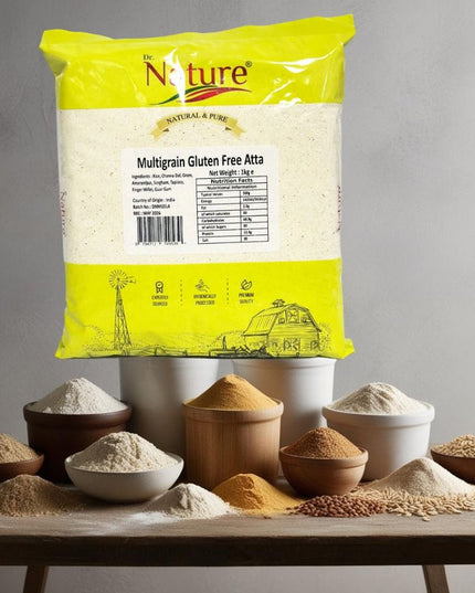 Dr.Nature Multigrain Gluten Free Atta 1Kg
