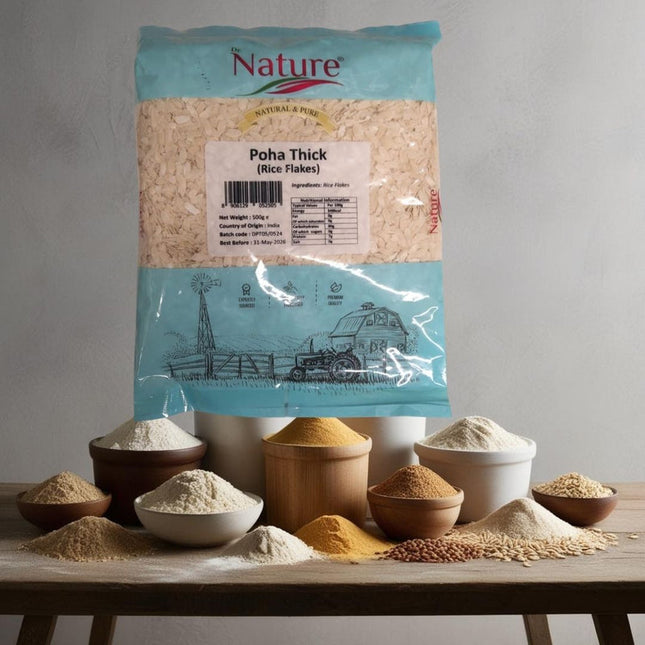 Dr Nature Poha Thick Rice Flakes 500g