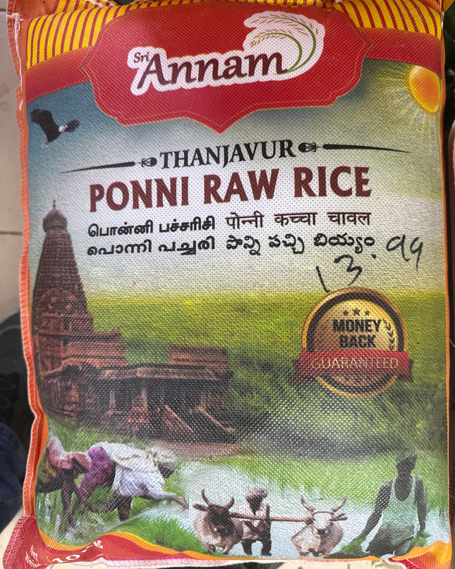 Ponni Raw Rice 10 kg
