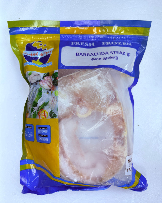 SEAFOOD DELIGHT - Frozen Fish Baraccuda Steaks 700g