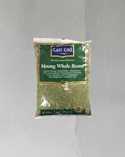 East End Moong Whole Beans 2Kg