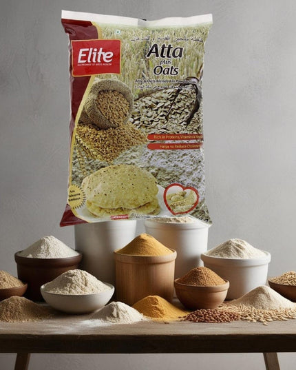 Elite Atta Plus Oats - 1 kg