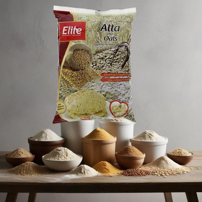 Elite Atta Plus Oats - 1 kg