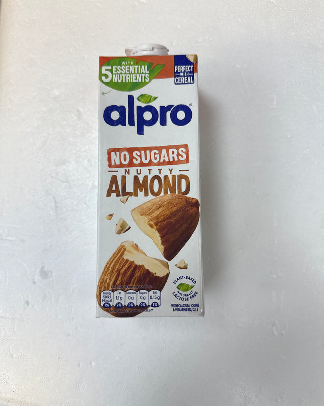 Alpro Almond no sugar 1 lit