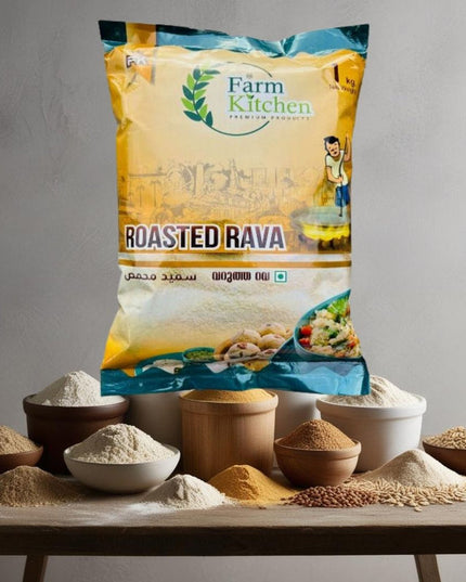 Farm Kitchen Roasted Rava 1Kg