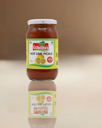 Grandma's Hot Lime Pickle 400gm