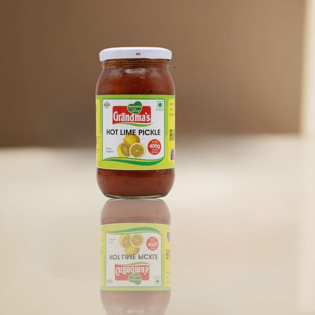 Grandma's Hot Lime Pickle 400gm