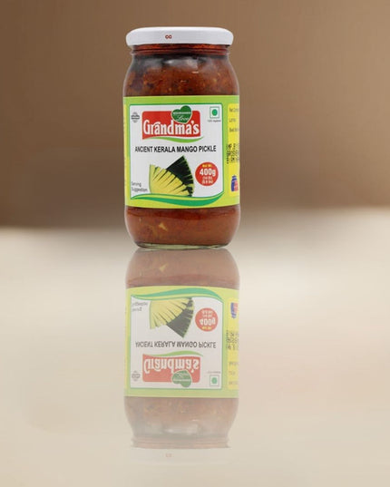 Grandma' s Ancient Kerala Mango Pickle 400gm