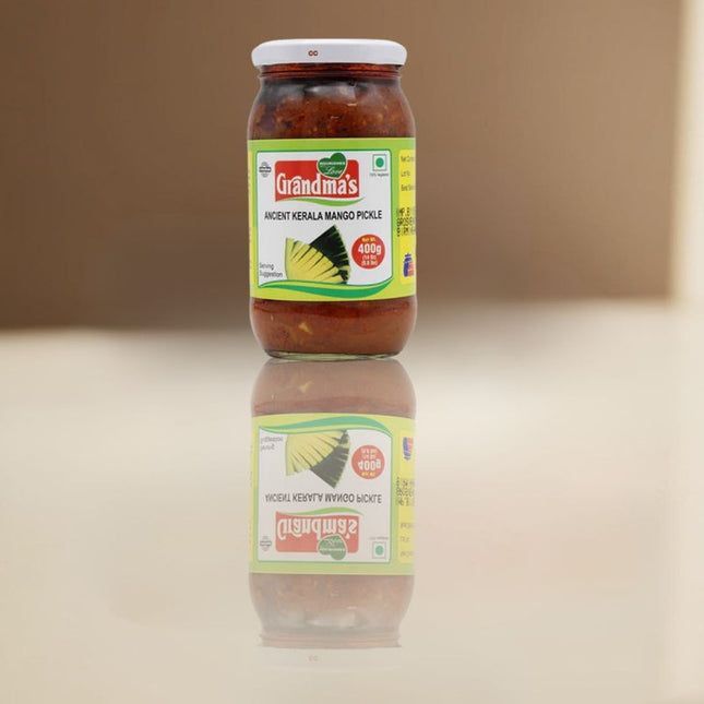 Grandma' s Ancient Kerala Mango Pickle 400gm