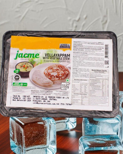 Jacme Vellayappam with Vegetable stew 350g