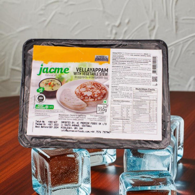 Jacme Vellayappam with Vegetable stew 350g