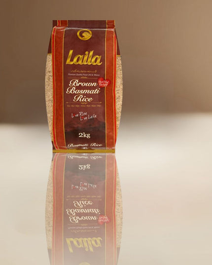 Laila Brown Basmati Rice 2 kg