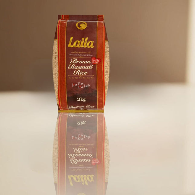 Laila Brown Basmati Rice 2 kg