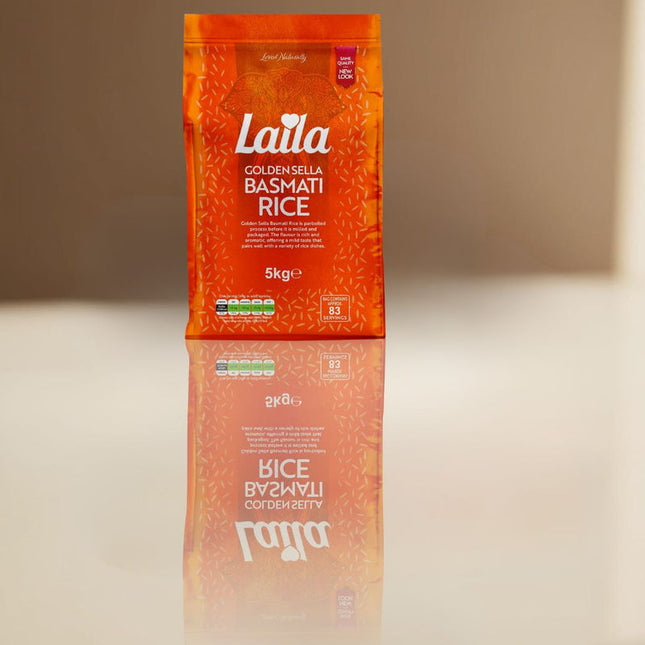 Laila Golden Sella Basmati Rice 5kg