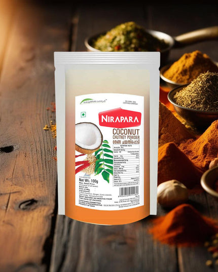 Nirapara Coconut Chutney Powder 100g