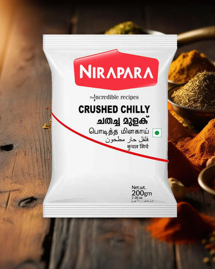 Nirapara Crushed Chilly 200g