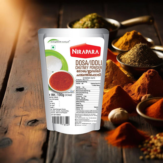 Nirapara Dosa Idli Chuntey Powder 100g