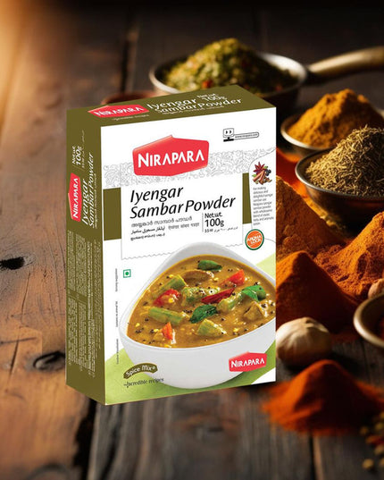Nirapara Iyengar Sambar Powder 100g