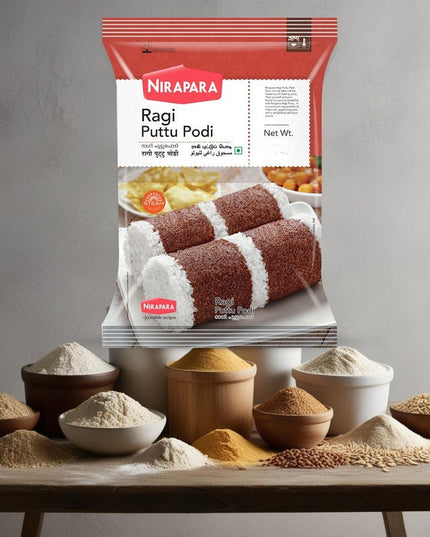 Nirapara Ragi Puttu Podi 1Kg