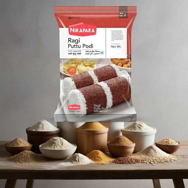 Nirapara Ragi Puttu Podi 1Kg
