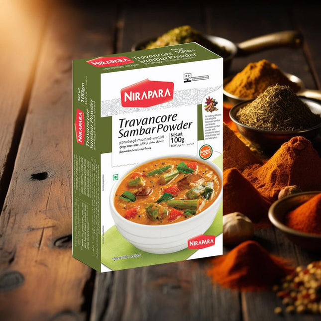 Nirapara Travancore Sambar Powder 100g