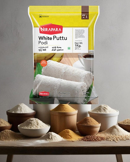 Nirapara White Puttu Podi 1Kg