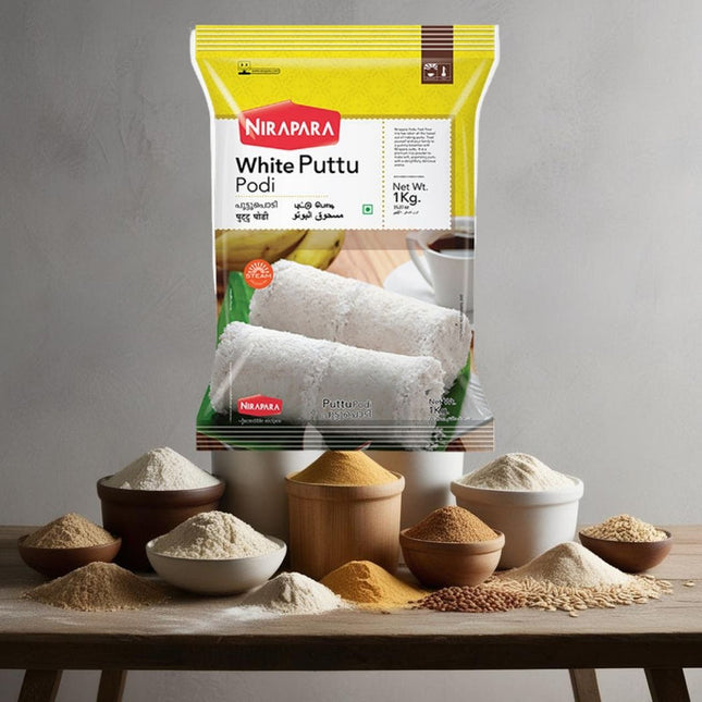 Nirapara White Puttu Podi 1Kg