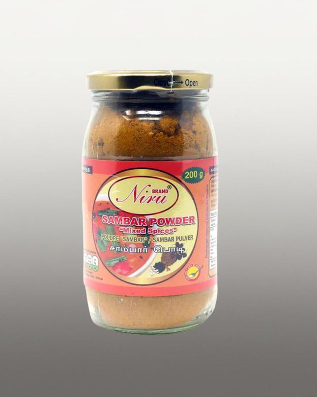 Niru Sambar Pulver 250gm