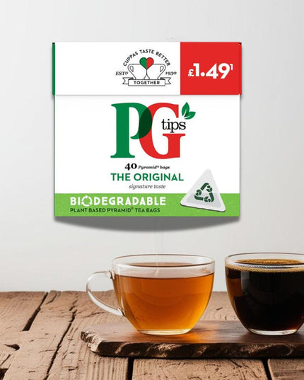 Pg Tips The Original 40 Pyramid Bags 116G