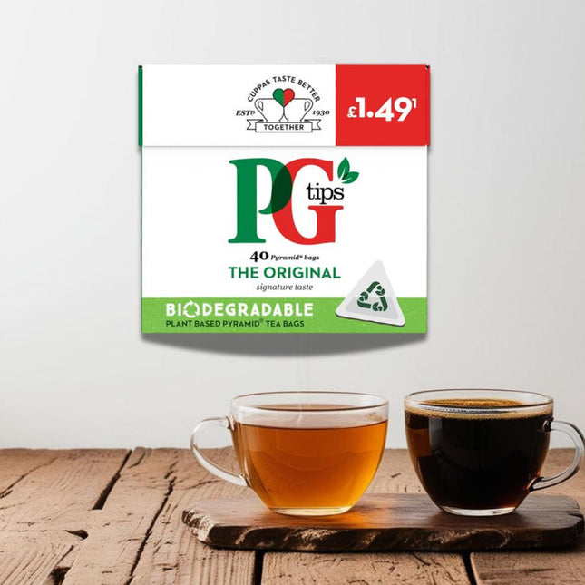 Pg Tips The Original 40 Pyramid Bags 116G