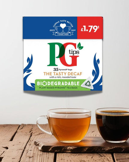 Pg Tips The Tasty Decaf 35 Pyramid Bags 101G
