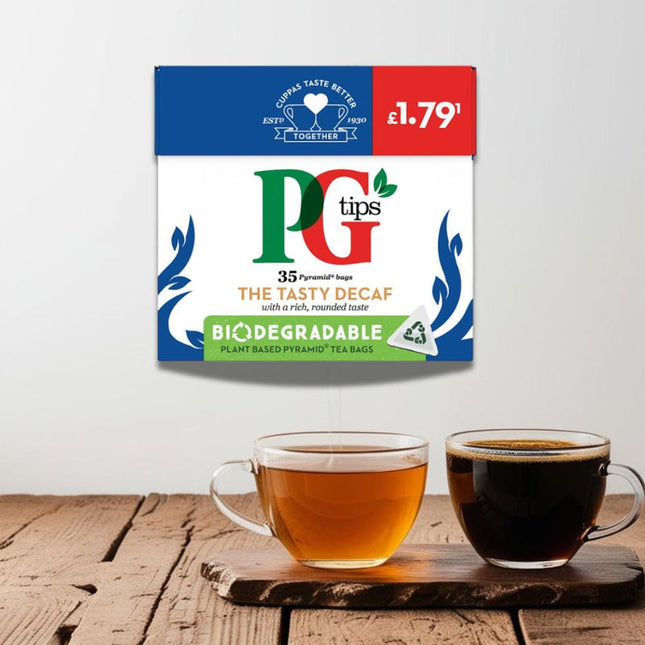 Pg Tips The Tasty Decaf 35 Pyramid Bags 101G