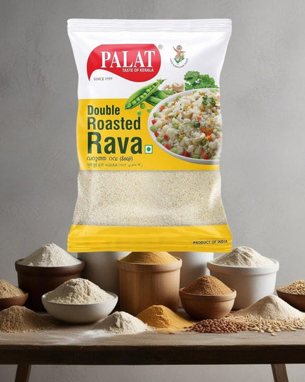 1kg Rosted Rava Palat Double Roasted Rava 1KG – Global Food Mart