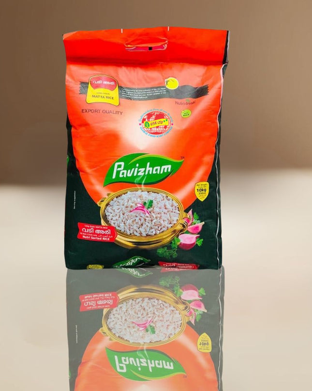 Pavizham Long Grain Matta Rice 10KG
