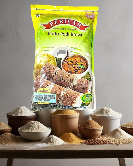 Periyar Puttu Podi Brown  Chempa 1KG