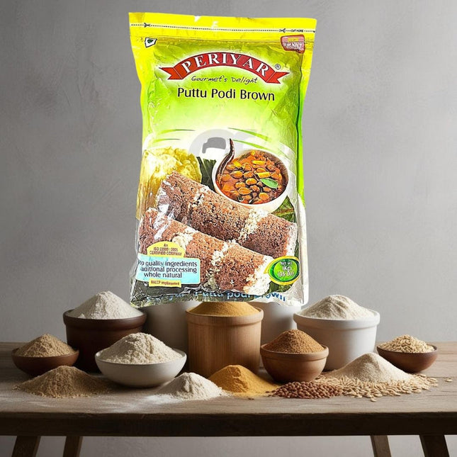 Periyar Puttu Podi Brown  Chempa 1KG