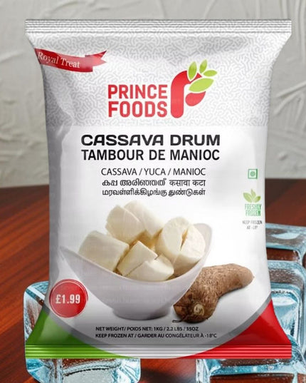 Prince Foods Cassava Drums 1kg