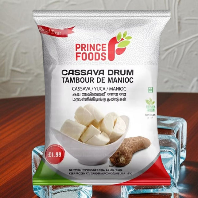 Prince Foods Cassava Drums 1kg