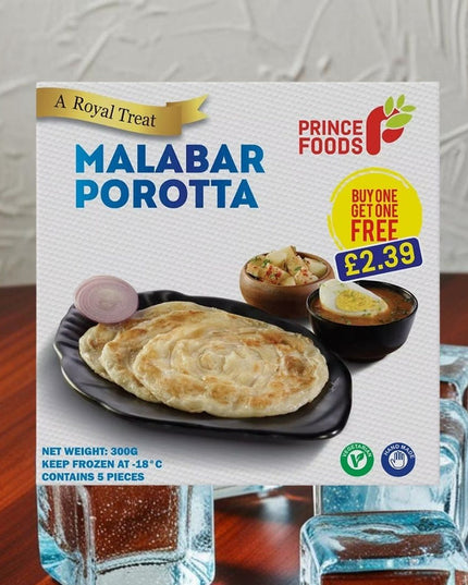 Prince Foods Malabar Porotta 300g