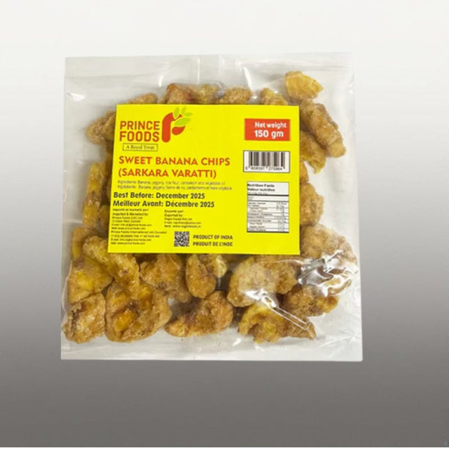 Prince Foods Sweet BananaÉps Sarkarra Varatti 150g