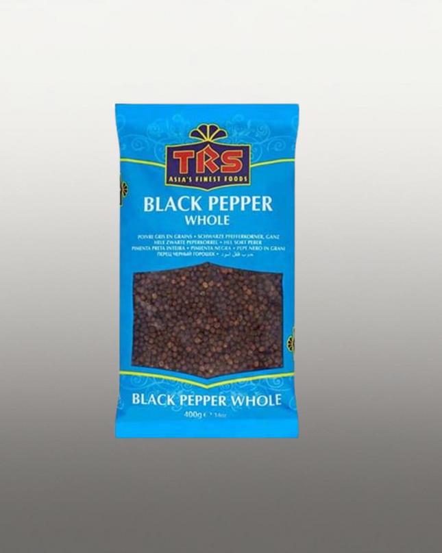 TRS Black Pepper Whole 400g