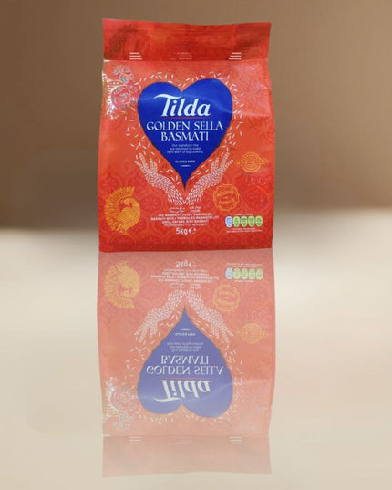 Tilda Golden Sella Basmati Rice 5Kg