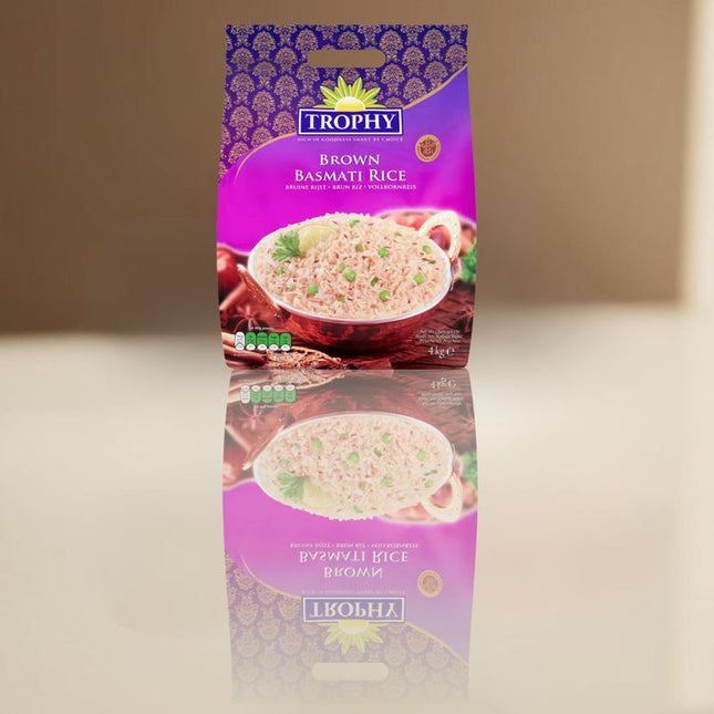 Trophy Brown Basmati Rice 4kg